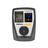 Elektrikli Wallbox Araç Şarj İstasyonu EMEV 22 kW 3 Faz Type-2 Soket Duvar Tip Mobil Uygulama RFID thumbnail 1