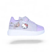 Prokids 4120 Gri-Lila Kız Çocuk Sneaker Spor Ayakkabı thumbnail 2