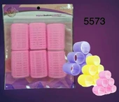 DVL 5573 - Cırtlı Bigudi 6 lı 3,5 cm Çap x 6 cm Uzunluk - 1