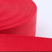 Kırmızı Renk Emniyet Kemeri 15mt. (Etiket Hediyeli) - 4