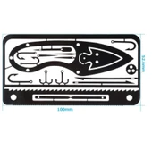 Zhltools Çok Fonksiyonlu Hayatta Kalma Balıkçı Kiti thumbnail 2