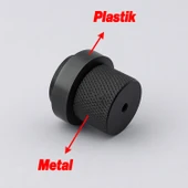 Metal Kapı Stoper Siyah Tırtıklı Model Vidalı Montaj Kauçuk Başlıklı Kapı Tamponu Durdurucu Koruyucu thumbnail 4