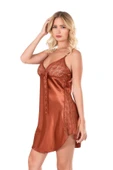 Arias Closet Tarçın Saten Gecelik thumbnail 2