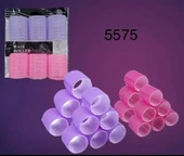 DVL 5575 - Cırtlı Bigudi 6 lı 5 cm Çap x 6 cm Uzunluk - 1