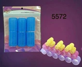 DVL 5572 - Cırtlı Bigudi 6 lı 3 cm Çap x 6 cm Uzunluk - 1