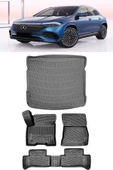 Rizline Mercedes EQA 2021ve Sonrası 3D Havuzlu Paspas ve Bagaj Havuzu Set thumbnail 1