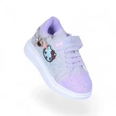 Prokids 4120 Gri-Lila Kız Çocuk Sneaker Spor Ayakkabı thumbnail 1