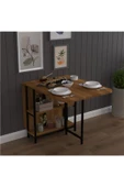 Asra Trend Metal Gövde Katlanır Mutfak Yemek Çalışma Masası, 155×75×70 cm, KM-31  NEVADA thumbnail 1
