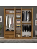 5 Kapaklı Gardırop 200cm  PETRA thumbnail 2