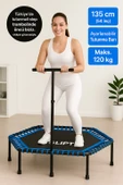 CKSpor Tutunmalı Trambolin 135 Cm ''(54 Inç) Tutunmalı Step Trambolin Egzerisiz Trambolini thumbnail 1