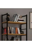 6 RAFLI METAL KİTAPLIK TEK MODÜL  Petra thumbnail 4