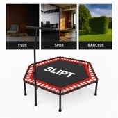 CKSpor  Tutunmalı Trambolin 135 Cm ''(54 Inç) Tutunmalı Step Trambolin Egzerisiz Trambolini - 6