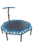 CKSpor Katlanabilir Sekizgen Step Trambolin Tutunmalı Trambolin Fitness Zıplama Trambolini - 4