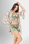 Arias Closet 3lü Şort Takımı Desenli - 1
