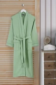 Varol Dama Serisi Kimono Yaka Pike Bornoz Sabahlık thumbnail 7