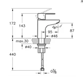 Artema Win S Banyo Bataryası + Lavabo Bataryası + Doppo Siena Lux Tepe Duş Sistemi thumbnail 4