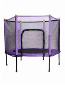 CKSpor Fileli Büyük Boy Trambolin 140 Cm Çap Korumalı Kolay Kurulum CKS448 thumbnail 7