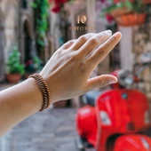 Dmt Copper Home %100 El Yapımı Bakır Bileklik,Doğal Antibakteriyel Bakır Bileklik, Sağlık Dostu 2 Lİ TAKIM IŞIKLI KUTULU - 4