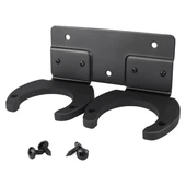 Powermaster PM-26938 Duvara Monte Çift Mikrofon Tutucu Askı Metal Gövde thumbnail 1