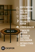 CKSpor Tutunmalı Trambolin 135 Cm ''(54 Inç) Tutunmalı Step Trambolin Egzerisiz Trambolini thumbnail 3