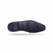 Censay 447 Siyah Antik Kauçuk %Deri Erkek Klasik Ayakkabı thumbnail 4