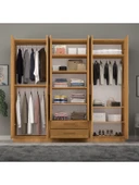 6 Kapaklı Gardırop 240cm  PETRA thumbnail 2