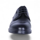 Censay 321 Siyah Zigana Kauçuk %Deri Erkek Klasik Ayakkabı thumbnail 3