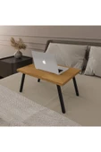 Katlanır Laptop Sehpası Seyyar Kahvaltı Sehpası Çalışma Masası  PETRA thumbnail 1