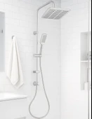 Artema Win S Banyo Bataryası + Lavabo Bataryası + Doppo Siena Lux Tepe Duş Sistemi thumbnail 9