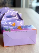 Denizatı Kutusu  25 'li El Tutmalı Çanta Doğum Günü Hediye Kutusu Pasta Kutusu - 1