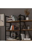 6 RAFLI METAL KİTAPLIK İKİ MODÜL  Nevada thumbnail 5