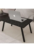 Katlanır Laptop Sehpası Seyyar Kahvaltı Sehpası Çalışma Masası  ROYAL MERMER thumbnail 2