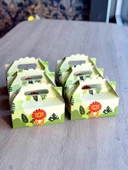 Safari Kutusu 25 'li El Tutmalı Çanta Doğum Günü Hediye Kutusu Pasta Kutusu - 4