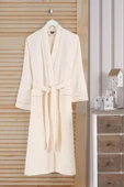 Varol Dama Serisi Kimono Yaka Pike Bornoz Sabahlık thumbnail 4