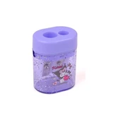 Kuromi Çift Bıçaklı (Gözlü) Hazneli Oval Kalemtraş 1 Adet - 3