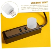 Zhltools Mini Taşınabilir Usb Led Lamba 5V 1.2W Oto Usb Lamba 1 Adet thumbnail 6