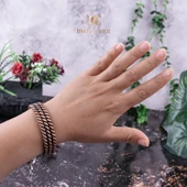 Dmt Copper Home %100 El Yapımı Bakır Bileklik,Doğal Antibakteriyel Bakır Bileklik, Sağlık Dostu Şık Tasarım - 7