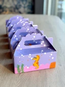 Denizatı Kutusu  25 'li El Tutmalı Çanta Doğum Günü Hediye Kutusu Pasta Kutusu - 5