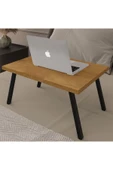 Katlanır Laptop Sehpası Seyyar Kahvaltı Sehpası Çalışma Masası  PETRA thumbnail 3