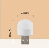 Zhltools Mini Taşınabilir Usb Led Lamba 5V 1.2W Oto Usb Lamba 1 Adet thumbnail 2