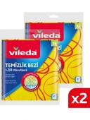 Vileda 30% Extra Mikrofiberli Temizlik Bezi 3 lü x 2 Paket thumbnail 1