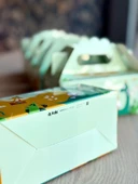 Dinazor Kutusu 25 'li El Tutmalı Çanta Doğum Günü Hediye Kutusu Pasta Kutusu - 4