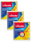 Vileda 30% Extra Mikrofiberli Temizlik Bezi 3 lü x 3 Paket thumbnail 1
