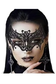 Kadın & Erkek Halloween Dantel Maske – Siyah Venedik Tarzı Maske Balosu Göz Maskesi, Kostüm ve Parti Aksesuarı - 2