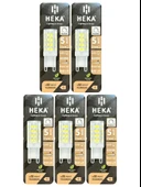 (5 Adet) Heka 5W (37W) 6500K (Beyaz Işık) G9 Duylu Dim Edilebilir Led Kapsül Ampul thumbnail 1
