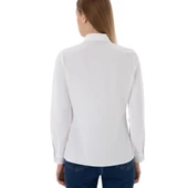 Kadın Uzun Kollu Basic Gömlek thumbnail 11