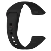 Xiaomi Redmi Watch 3 Uyumlu PureLux Soft Silikon Kordon  Siyah Siyah - 4