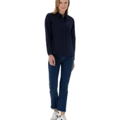 Kadın Uzun Kollu Basic Gömlek thumbnail 6