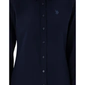 Kadın Uzun Kollu Basic Gömlek thumbnail 8