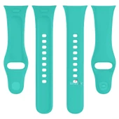Xiaomi Redmi Watch 3 Uyumlu PureLux Soft Silikon Kordon  Turkuaz Turkuaz - 5